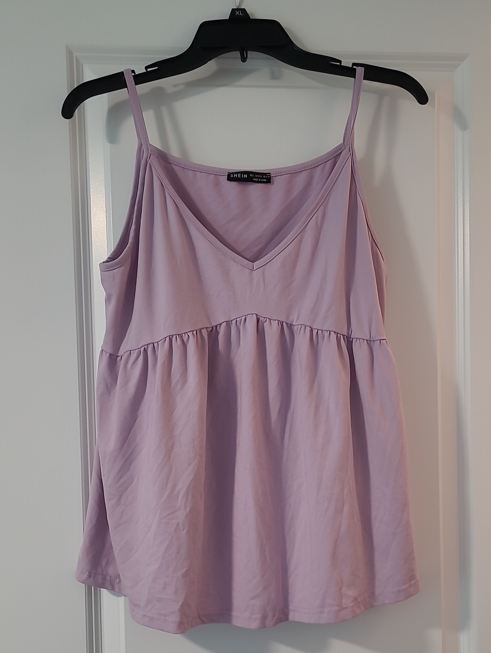FOUR SHEIN V-Neck Spaghetti Strap Tank Tops